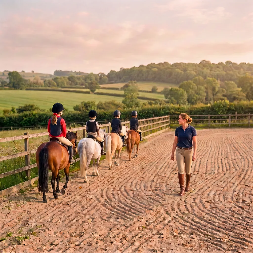 Cours de poney à Beyssenac, Corrèze